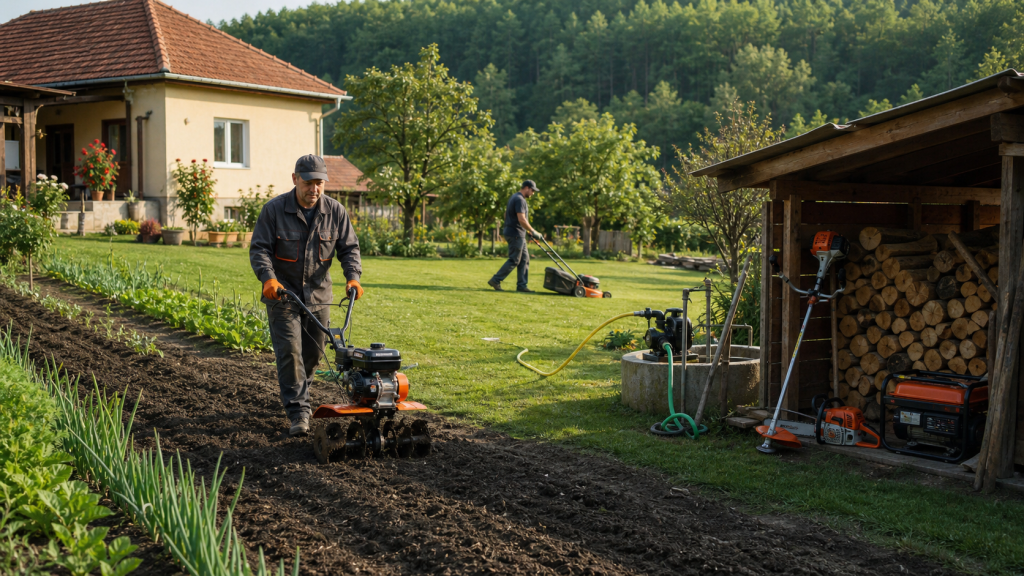 motoutilaje pentru agricultură, grădină și lucrări forestiere