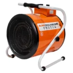 Aerotermă electrică RURIS VULCANO 900 - 9 kW, 742 m³/h