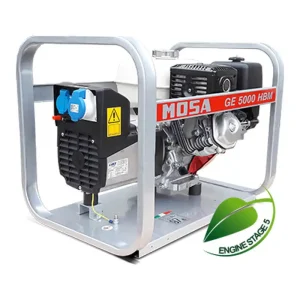 Generator de curent MOSA GE 5000 HBM AVR - 4,4 kW, monofazat