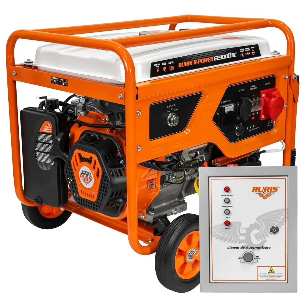 Generator de curent RURIS R-Power GE9000RC ATS - 7,5 kW, trifazat, ATS