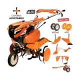 Motosapă RURIS 7500 ACC3 - 7 CP, 83 cm, roți 4.00-8 și rariță