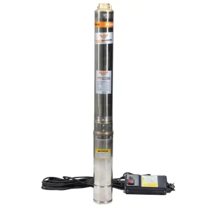 Pompă submersibilă RURIS Aqua 1090 - apă curată, 1100 W, 4 m³/h, H max. 100 m
